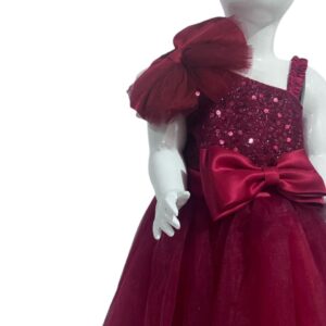 Vestido Lazo Rojo